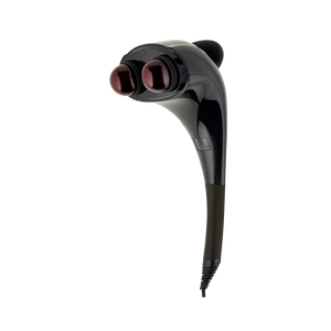 Angled view of the Homedics Twin Percussion Pro Massager with Heat
