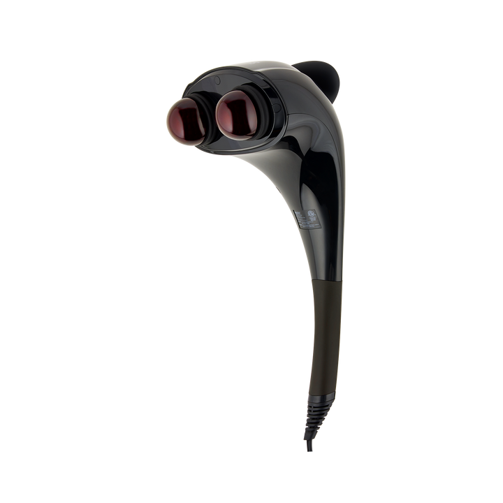 Angled view of the Homedics Twin Percussion Pro Massager with Heat