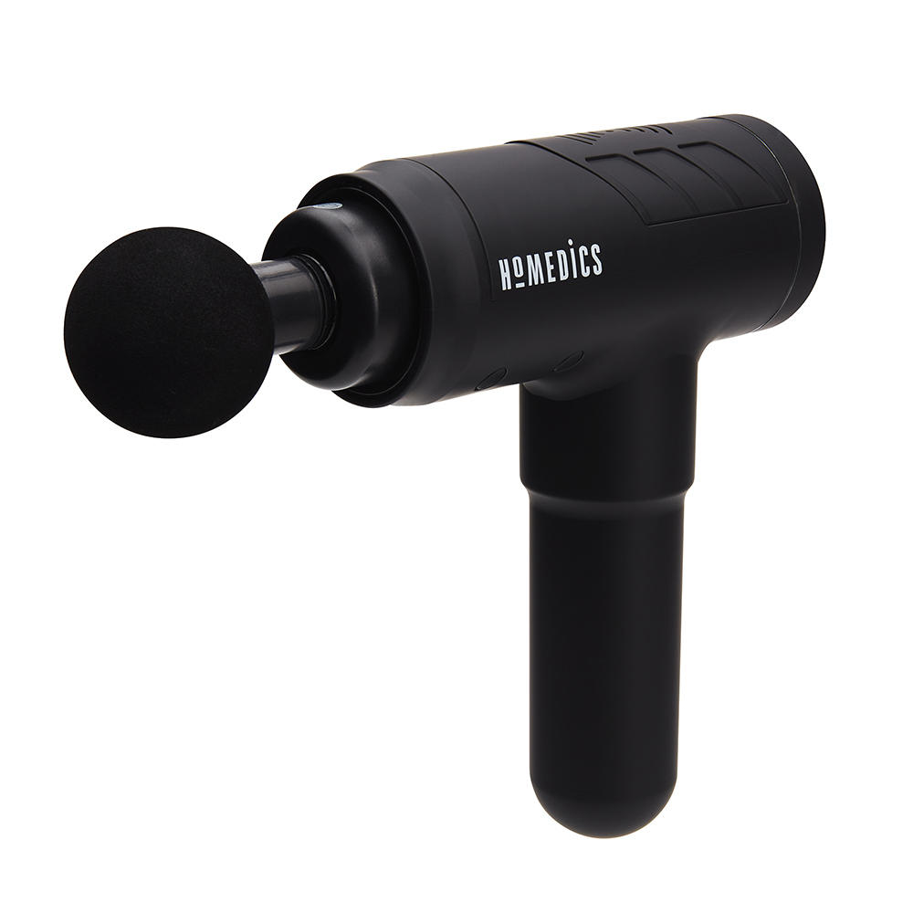 White | Homedics Therapist Select Prime Percussion Massager can be used anywhere while you relax