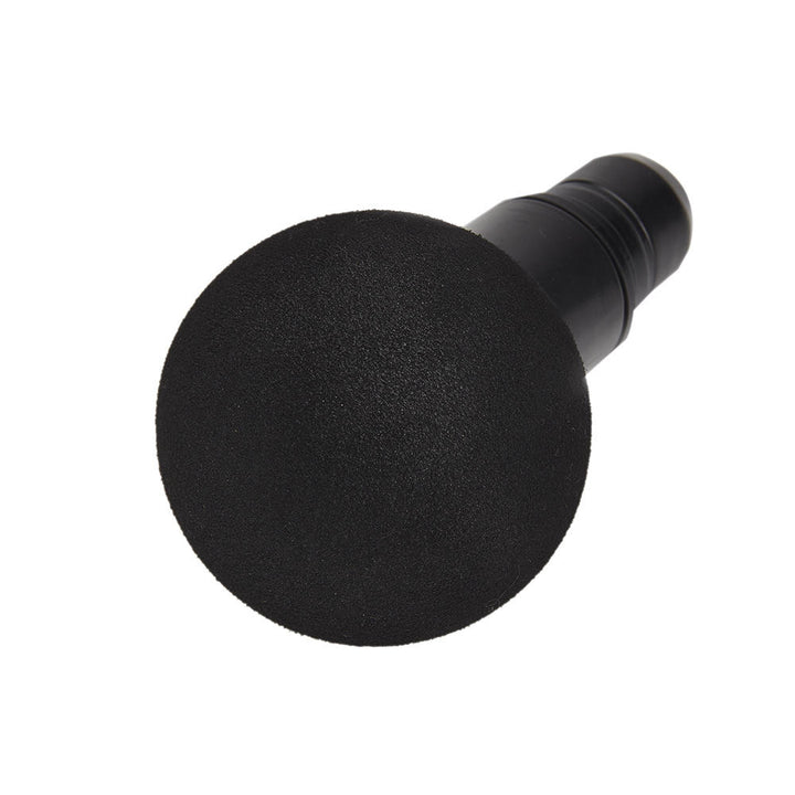 Black | Close up view of the ball attachment for the Homedics Therapist Select Prime Percussion Massager