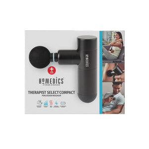 Homedics Therapist Select Compact Percussion Massager product box