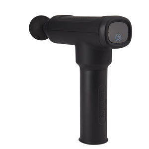 Rear angled view of the Homedics Therapist Select Hot and Cold Percussion Massager