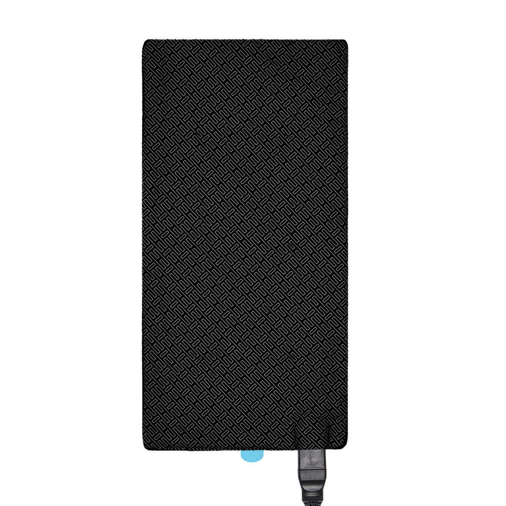 Top-down view of the Homedics 12" x 24" Weighted Gel Heating Pad