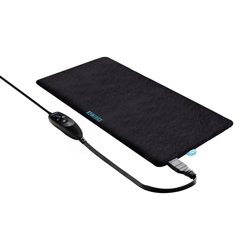 Top-down view of the Homedics 12" x 24" Weighted Gel Heating Pad