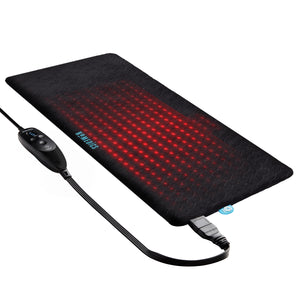 readyrelief ™ heat, integrated gel technology, 6 heat settings, use on-the-go