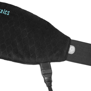 Close up of detachable cord for the Homedics Women’s Health Abdomen and Lower Back Hot & Cold Gel Therapy Belt