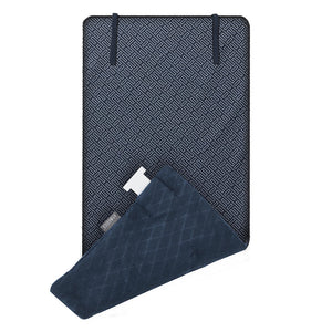 Bottom view of the Homedics 12 x 24 Weighted Massaging Heating Pad