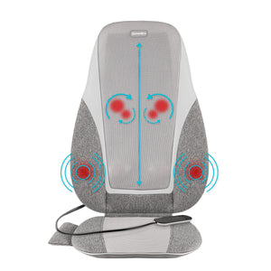 Shiatsu + Kneading & Vibration Massage Cushion with Heat