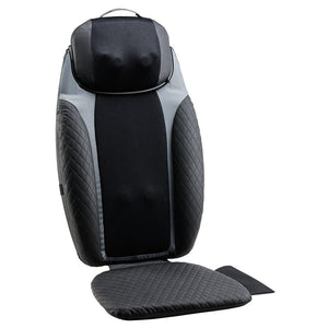 Angled view of the Homedics 2-in-1 Shiatsu Massage Cushion and Cordless Body Massager