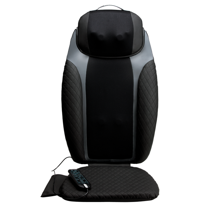 Front view of the Homedics 2-in-1 Shiatsu Massage Cushion and Cordless Body Massager