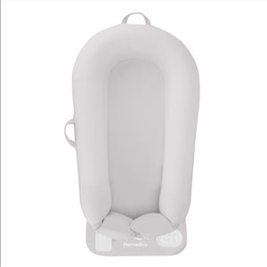 Beige | Homedics® 3-in-1 Calming Cushion in Beige color, highlighting its breathable design for safety.