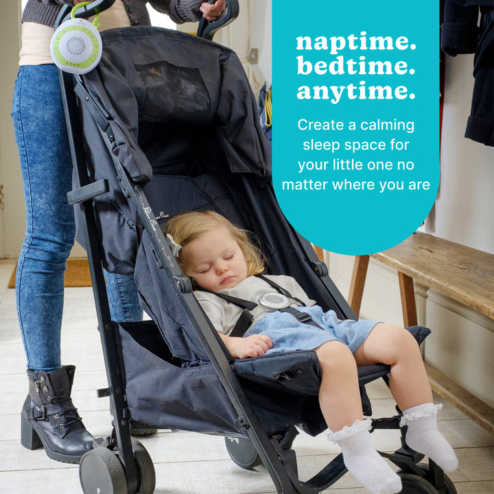 naptime. bedtime. anytime - Create a calming sleep space for your little one no matter where you are