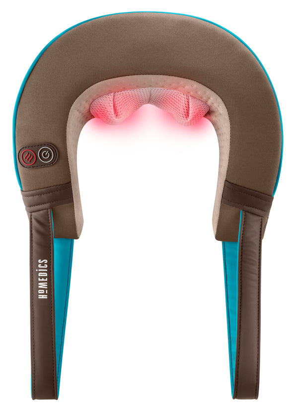 Shiatsu Neck & Shoulder Massager With Heat - Close Up with Nodes - Homedics Canada