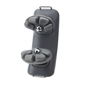 Alternate back view of the Homedics Gentle Touch Gel Cordless Neck and Body Massager with Heat without straps