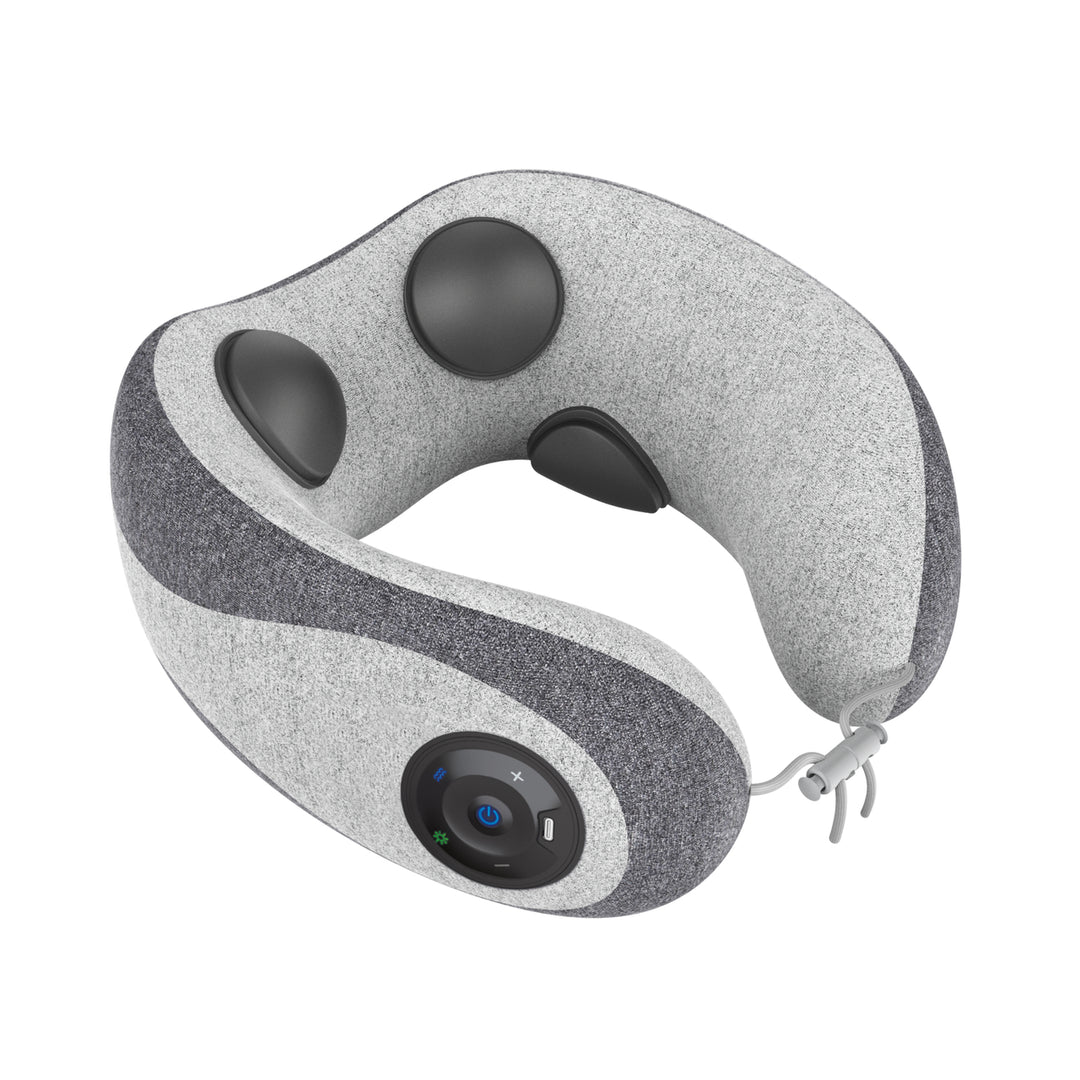 Image shows Homedics® Deep Rhythmic Neck Massager applied to neck