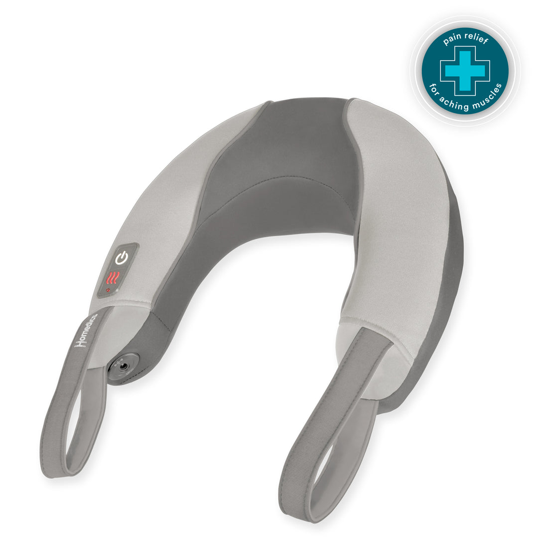 Pro Therapy Vibration Neck Massager with Soothing Heat allows you to use it with or without the cord