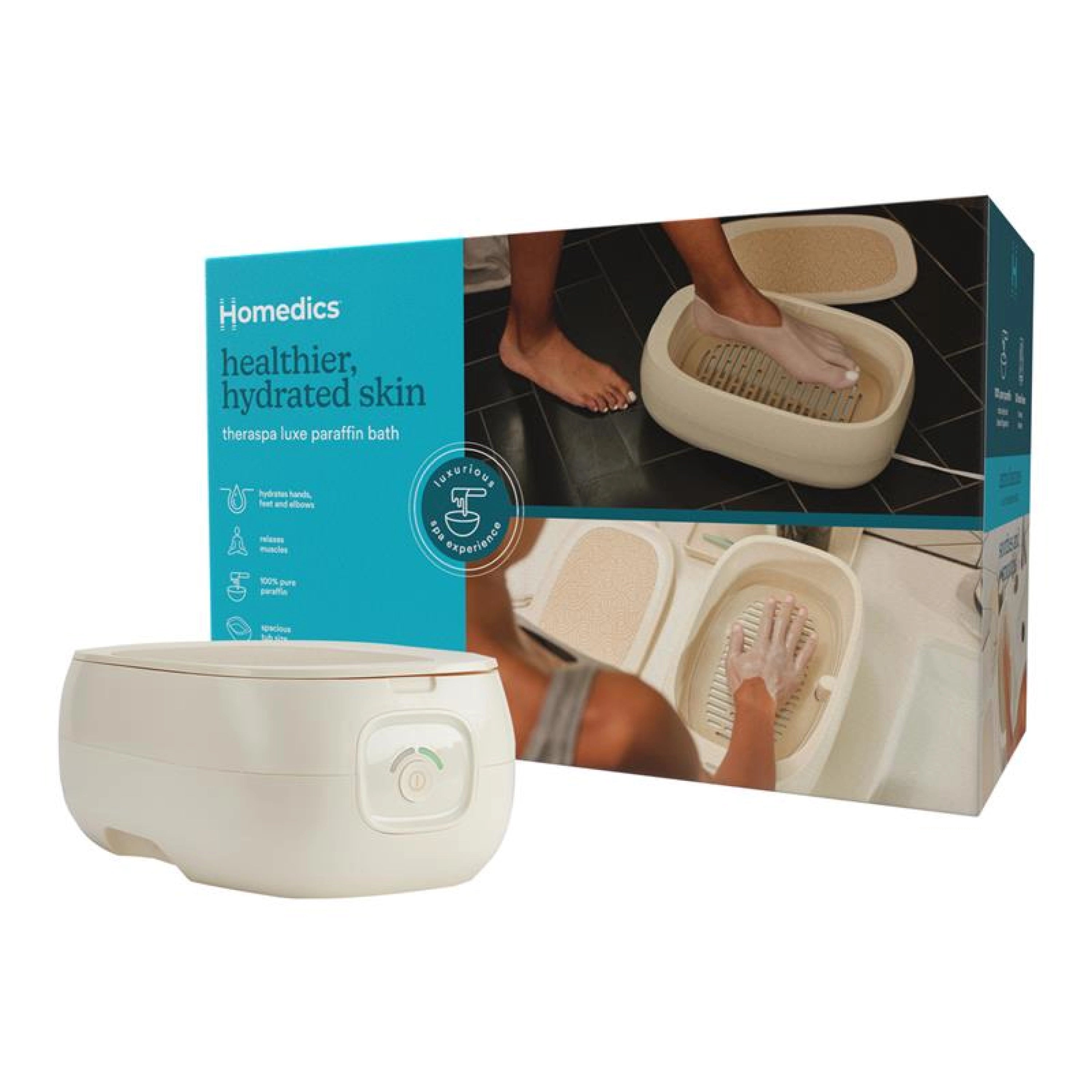 Theraspa Deluxe Paraffin Bath – Homedics