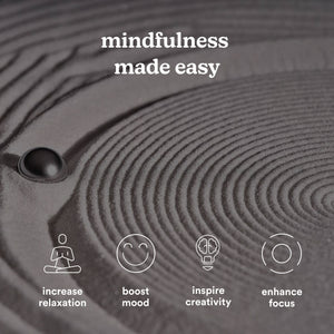 Black | drift sandscape sand table helps you increase relaxation, boost your mood, inspire creativity, and enhance focus