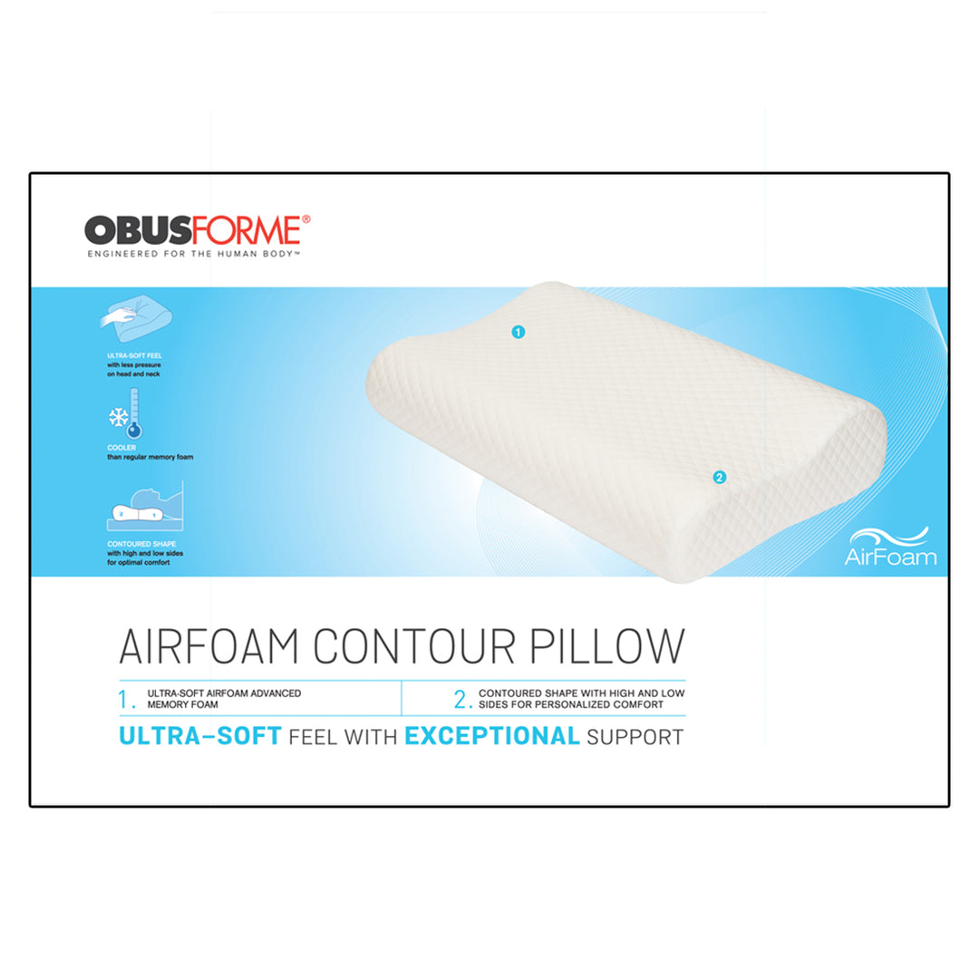 Airfoam Contour Memory Foam Pillow