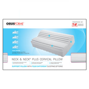 Neck & Neck Plus Cervical Pillow - Packaging- ObusForme