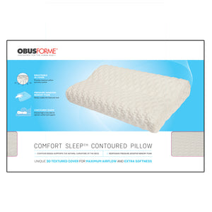 Comfort Sleep Contoured Pillow - Package - ObusForme