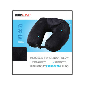 Microbead Travel Neck Pillow - Package - ObusForme
