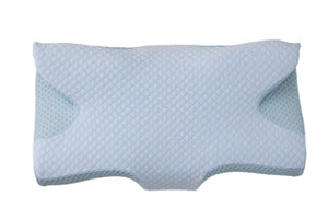 Image shows Contoured Butterfly Pillow front view