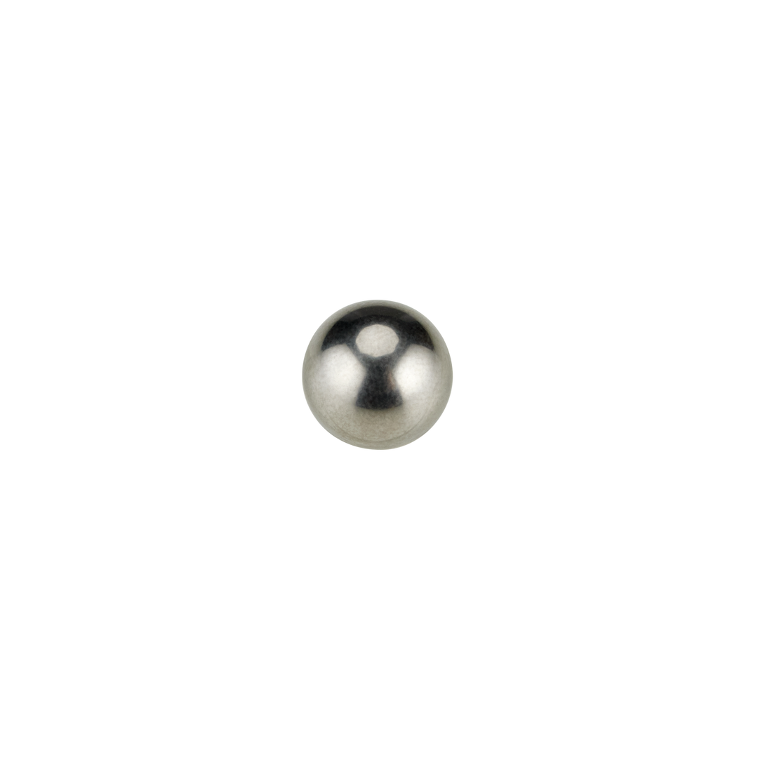 Lifesize image of the Replacement Metal Sphere for drift® Meditation Sand Table
