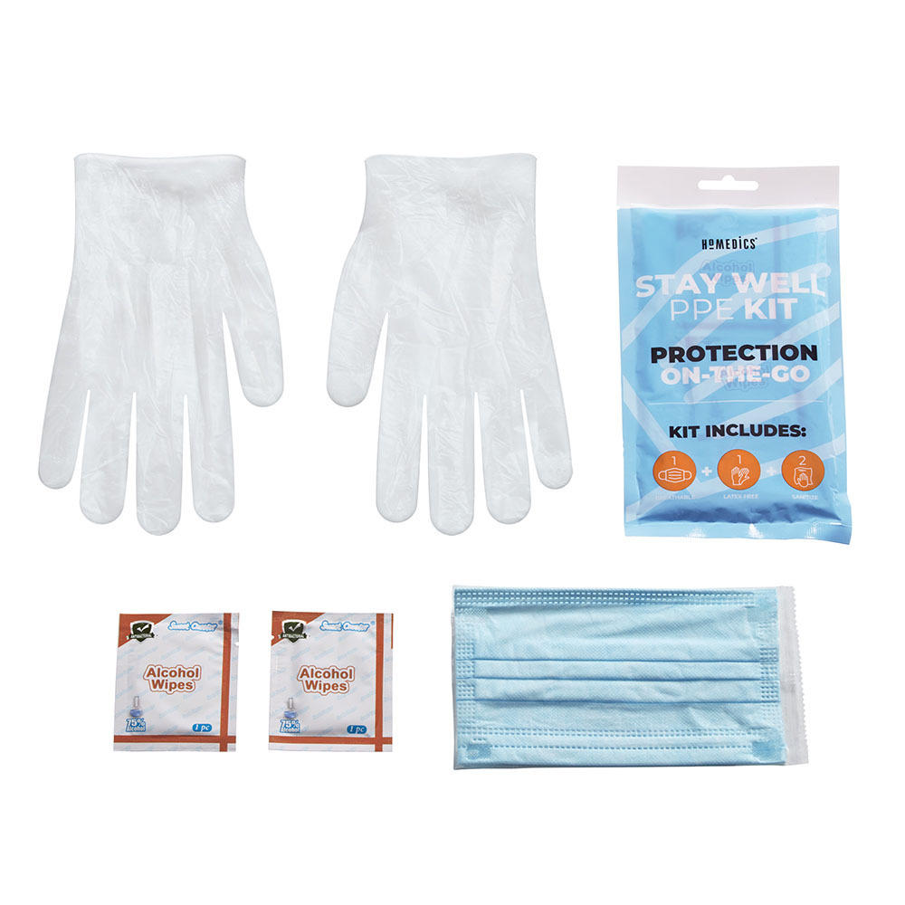 HoMedics Stay Well PPE Kits 30 Count