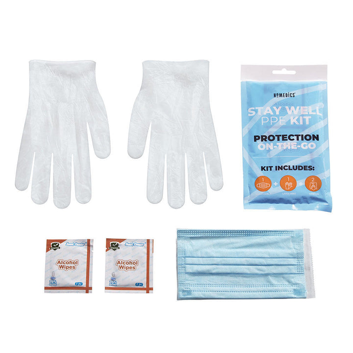 HoMedics Stay Well PPE Kits 30 Count