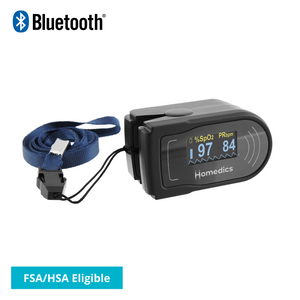 Homedics® 700 Series Pulse Oximeter is a simple, no button operation