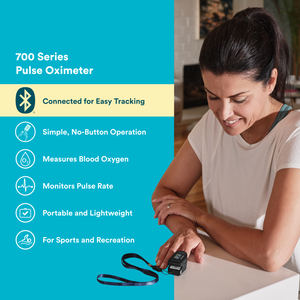 Homedics® 700 Series Pulse Oximeter has many features to make monitoring your health easy and accurate
