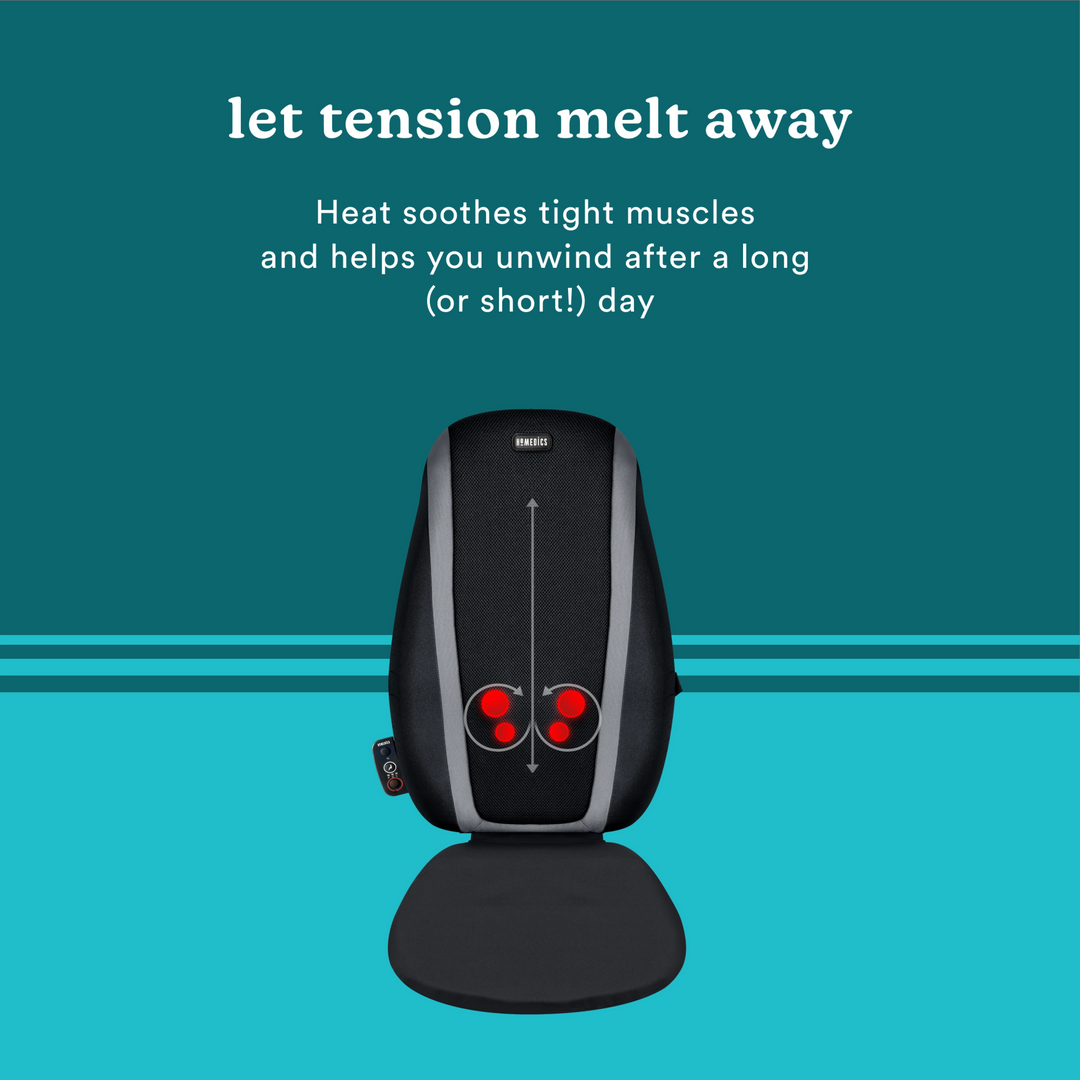 Shiatsu Massage Cushion with Heat - Homedics Shiatsu Massage Cushion with Heat - Homedics