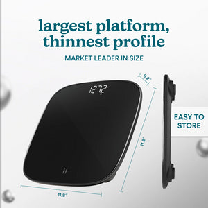 Black | largest platform, thinnest profile
MARKET LEADER IN SIZE