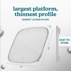 White | largest platform, thinnest profile
MARKET LEADER IN SIZE