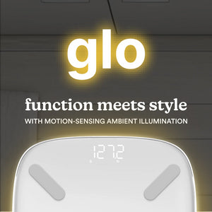 White | function meets style, WITH MOTION-SENSING AMBIENT ILLUMINATION
