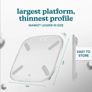 White | largest platform, thinnest profile
MARKET LEADER IN SIZE