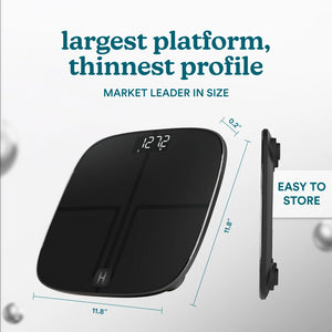 Black | largest platform, thinnest profile
MARKET LEADER IN SIZE