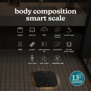 Black | image showing Body Composition Smart scale