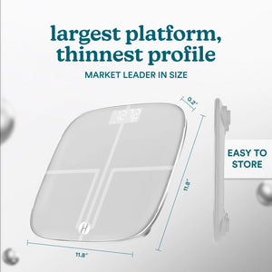White | largest platform, thinnest profile
MARKET LEADER IN SIZE