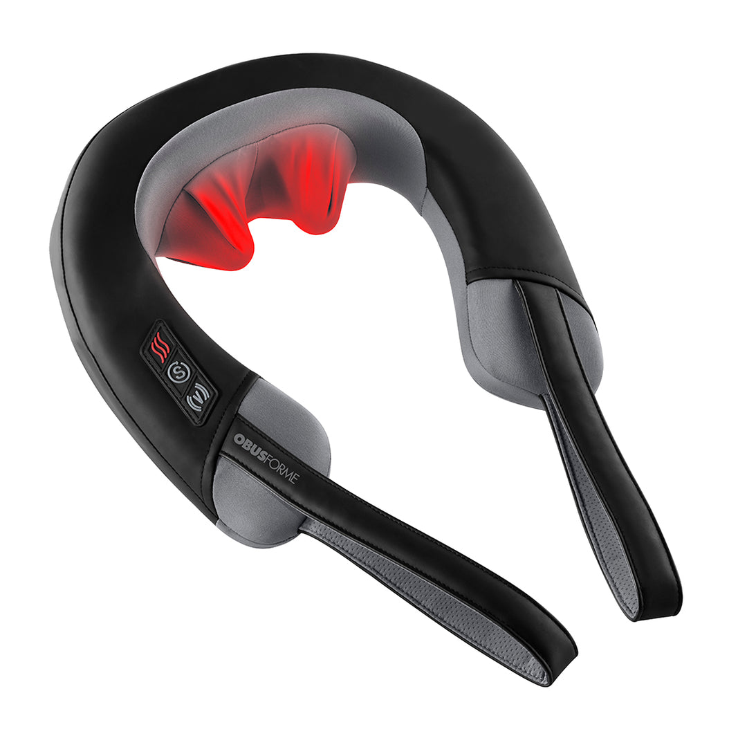 Shiatsu and Vibration Neck Massager with Heat Source
