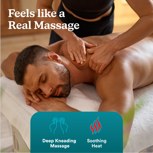 ModMassage All-Body Massage Pillow with Interchangeable Attachments and Hot/Cold Gel Pack