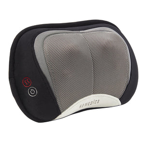 Angled view of the Homedics 3D Shiatsu Body Massager with Heat