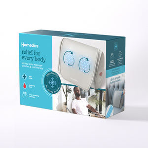 Shiatsu Body Massager with Hot and Cold