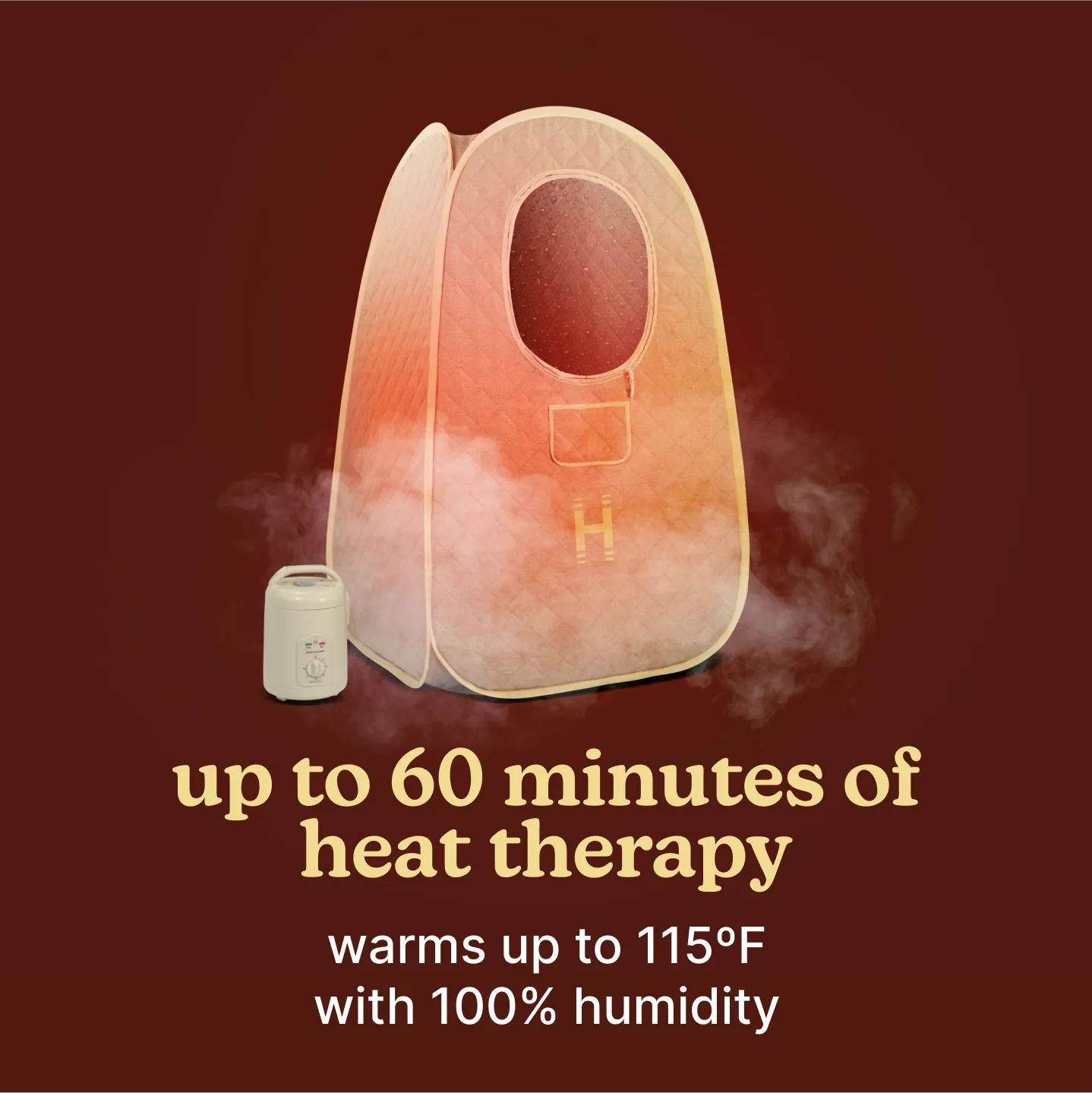 SaunaZen Portable Steam Sauna – Homedics
