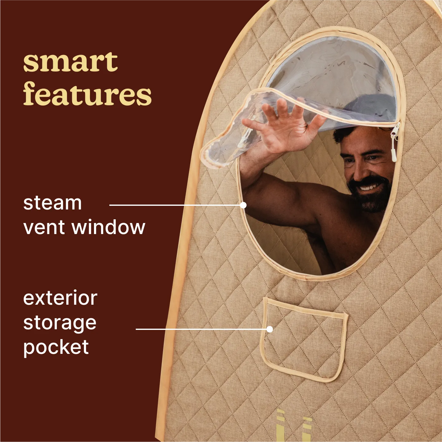SaunaZen Portable Steam Sauna – Homedics