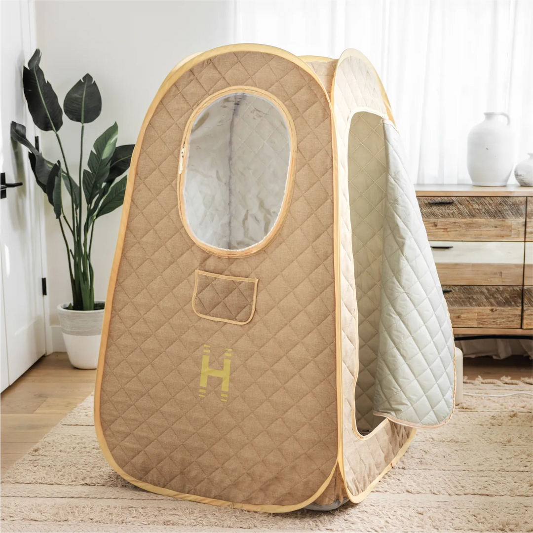 home sauna tent SaunaZen Portable Steam Sauna – Homedics
