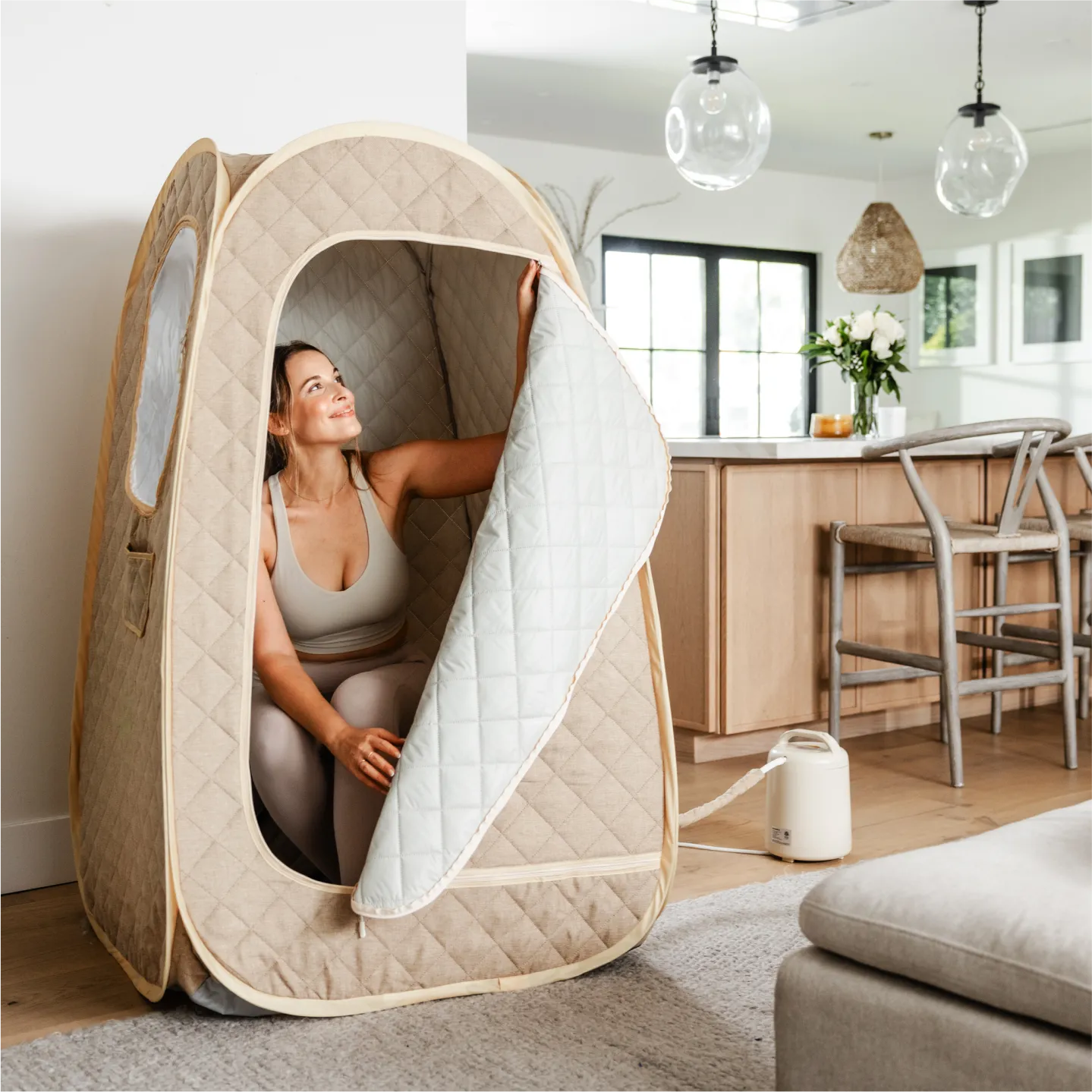 SaunaZen Portable Steam Sauna – Homedics