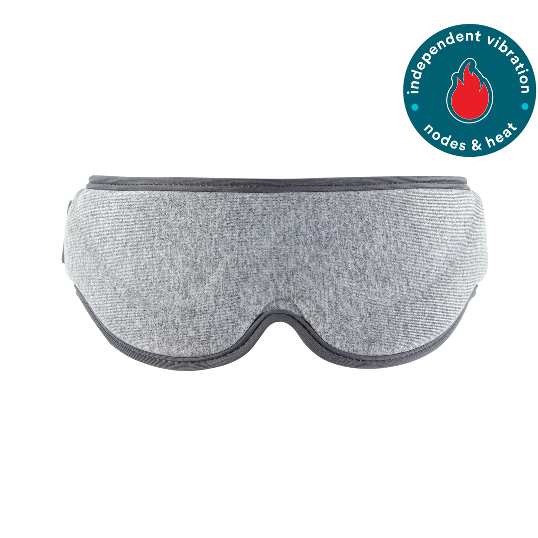 Homedics Eye Massager with Heat, Gray Homedics Eye Massager with Heat, Gray