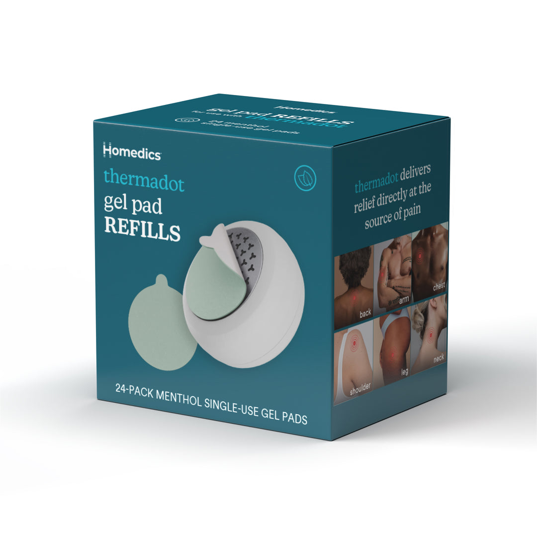 Boxed image of Thermadot – Heat Therapy Adhesive Gel Pad Refill Packs - Menthol (24 pack)